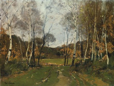 Waldlandschaft von Paul Lecomte